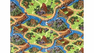 Dječji kutak,Dječji tapisoni DINO 4m 100x100 12,89 EUR 206097